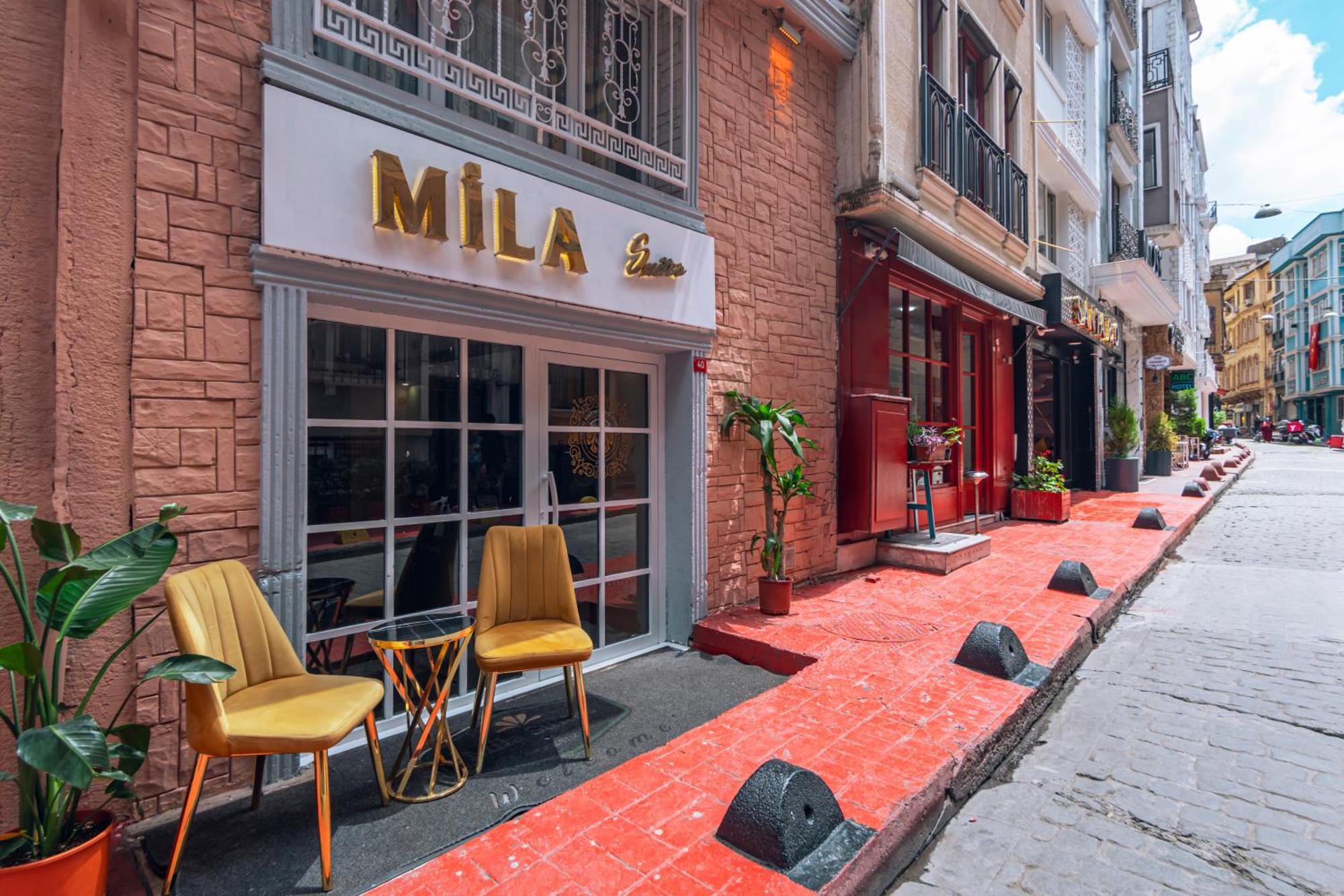 Mila Suites Taksim Istanbul Exterior foto